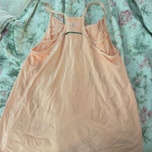 Free People Peach Racerback Tank